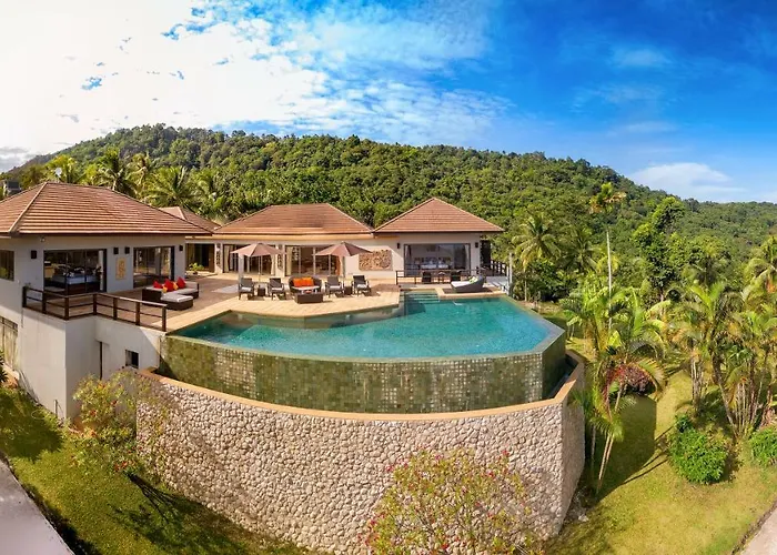 5 Bedroom Sea View Villa Bubbles Sdv376 By Samui Dream Villas