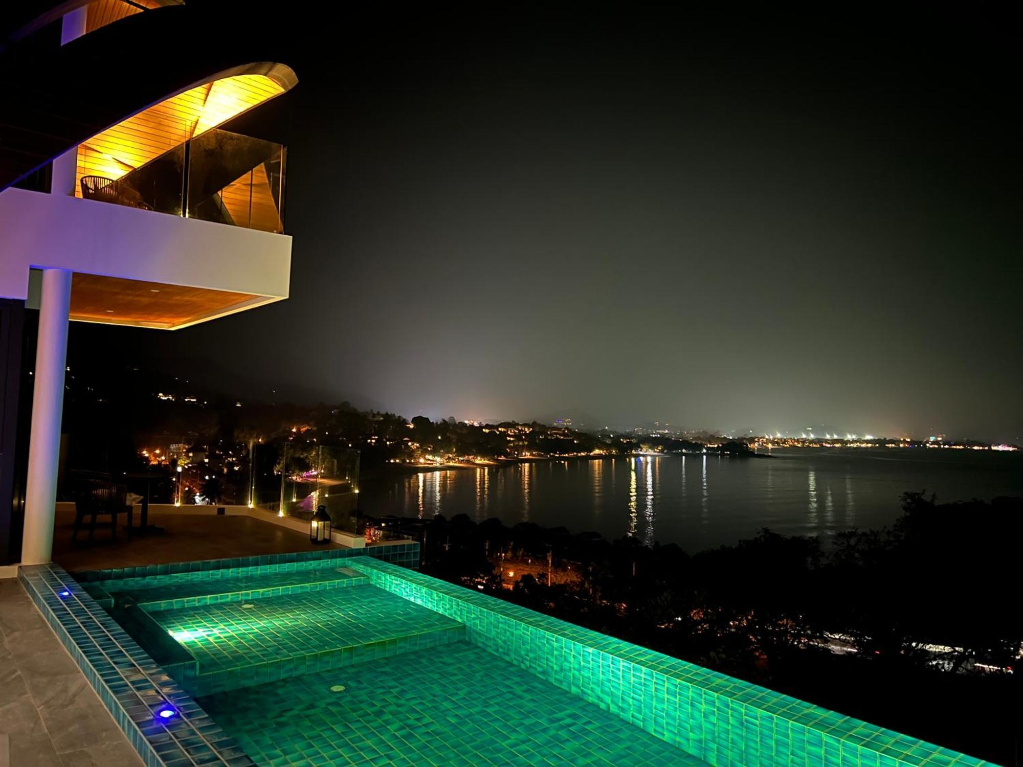 Villa 观景台海景別墅golden Coconut 接送服务 Koh Samui