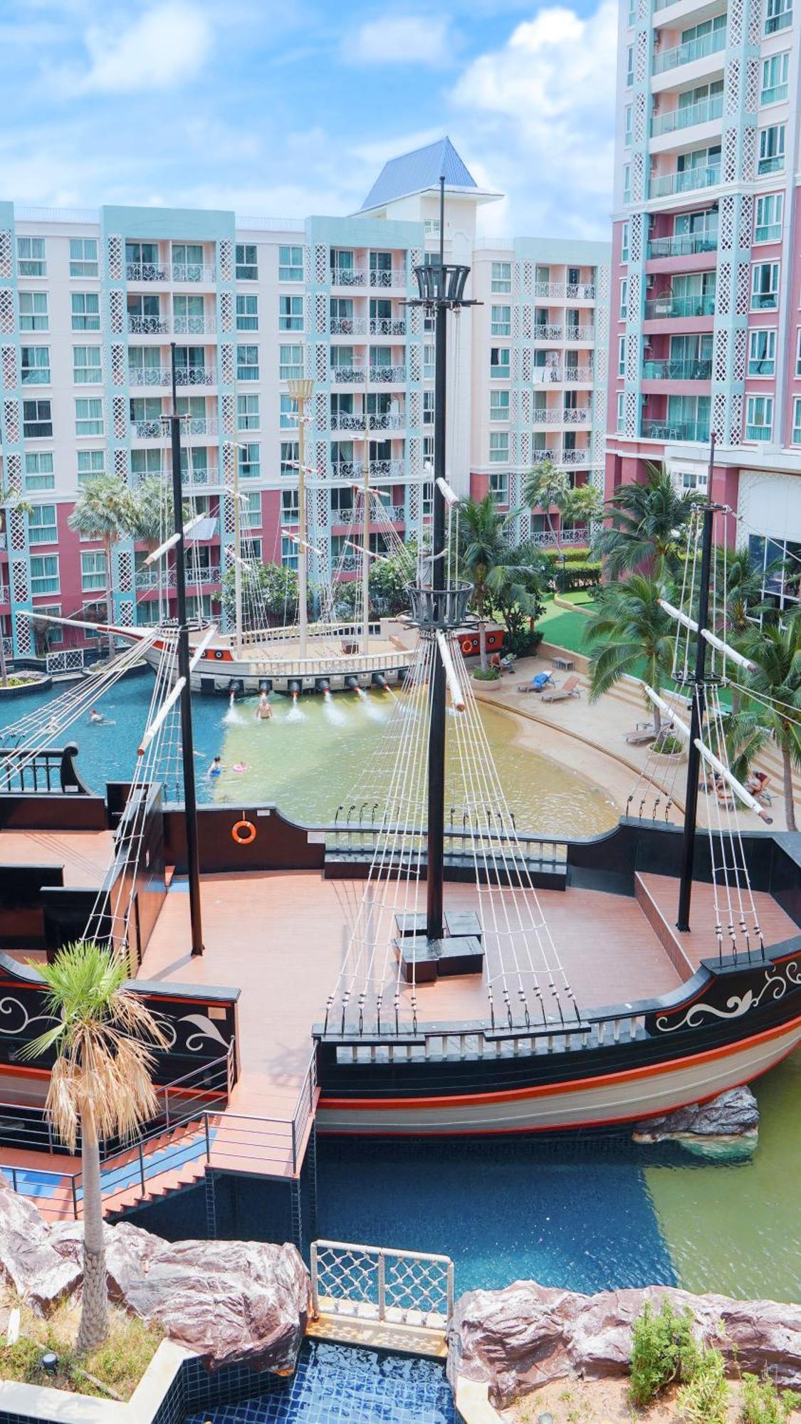 Grande Caribbean One-bedroom Near Walking Street And Jomtien Pattaya