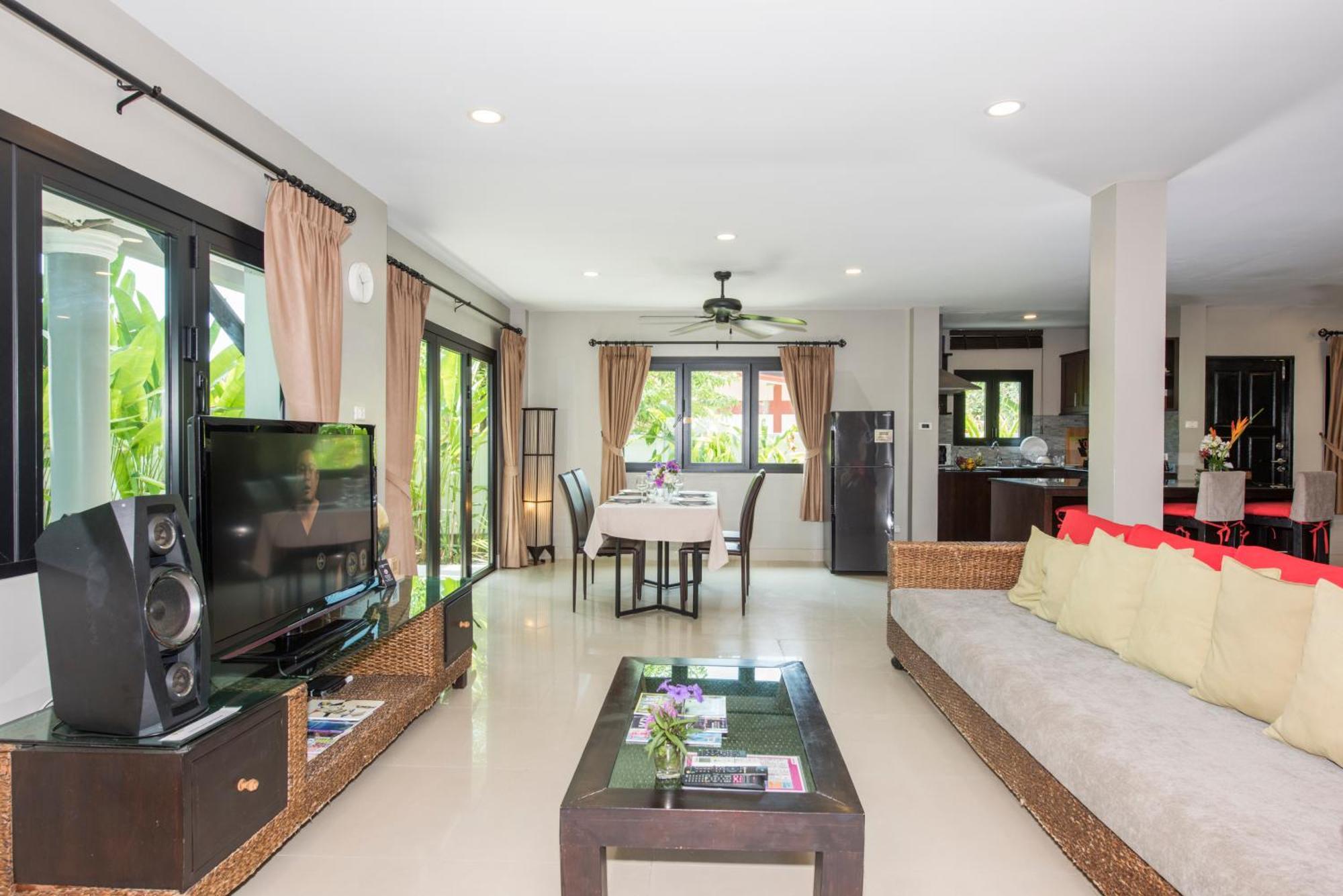 Baan Santhiya Private Pool - Free Tuk-tuk Service To The Beach! Villa