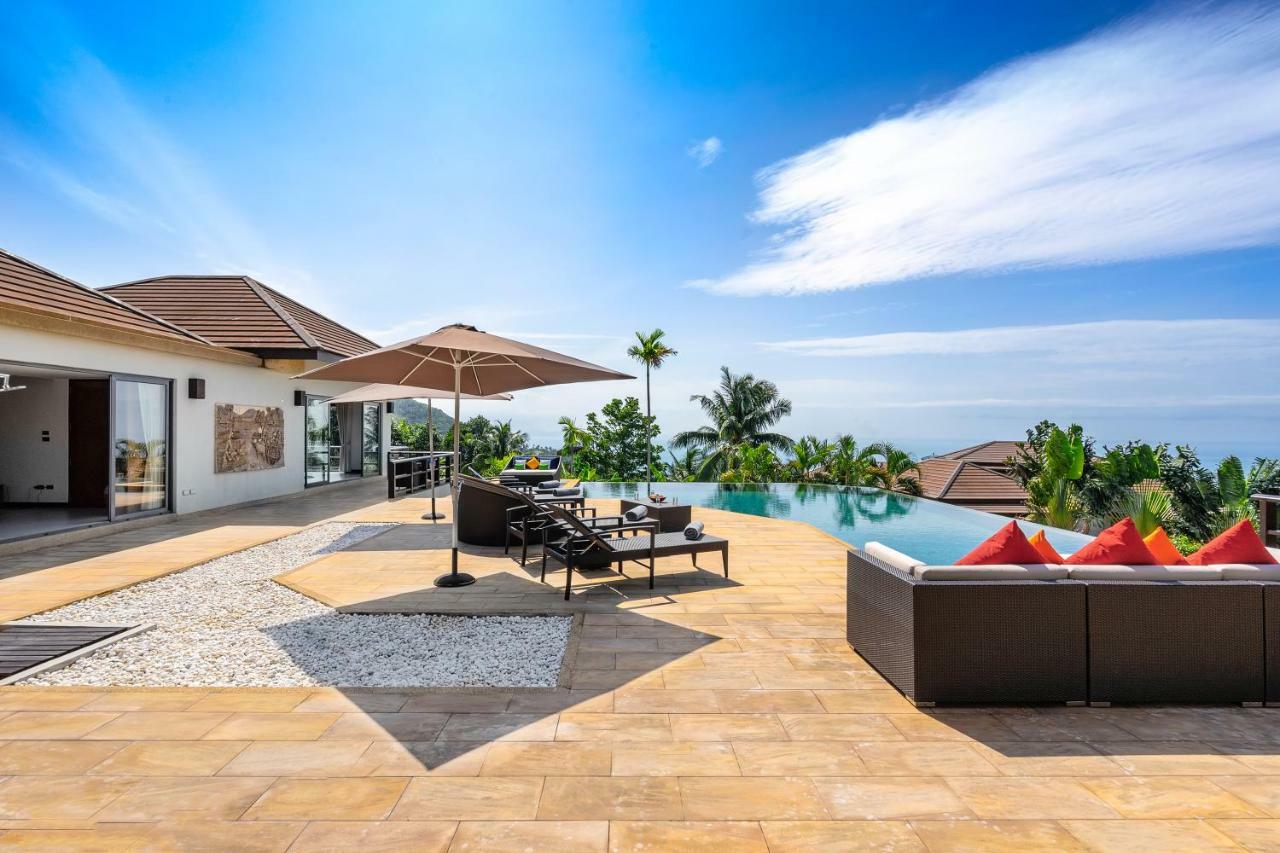 Villa 5 Bedroom Sea View Bubbles Sdv376 By Samui Dream Mae Nam