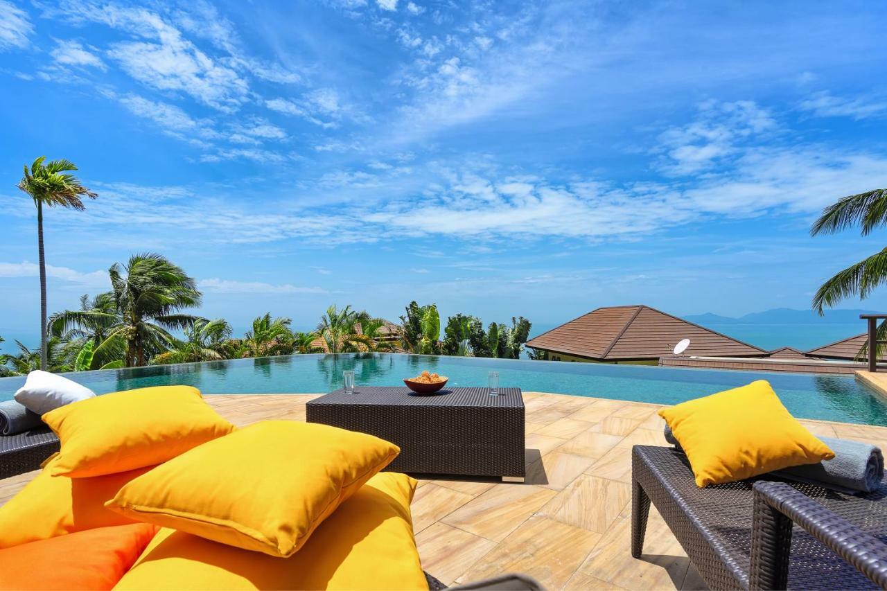 5 Bedroom Sea View Bubbles Sdv376 By Samui Dream Villa Mae Nam