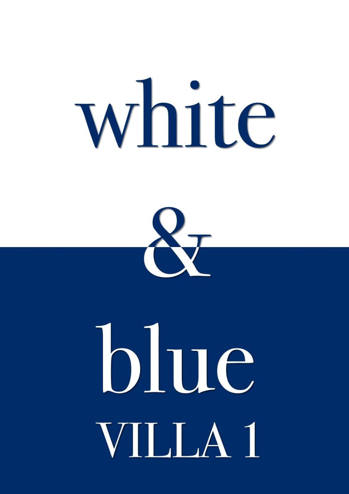 White&blue Pool Villa *