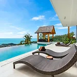 Samui Relax Airfreshing Privacy Modern Luxury Seaview Natural Rainforest Infinity Pool Villa With 3 Beds Suits With Housekeeper