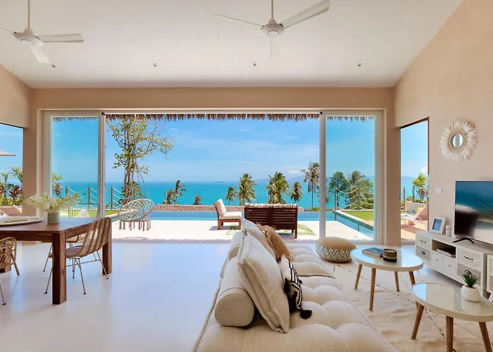 Tropical Seaview Villa With Pool