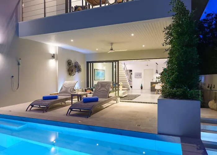 Villa Palm Vista - Private-Pool, Luxury Villa Near Bangrak Beach