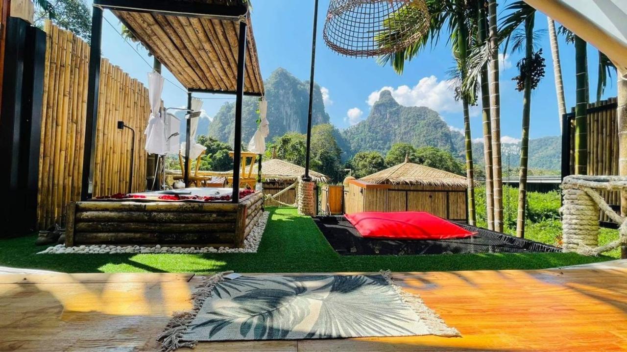 Campsite Bridge Hill Cafe Glamping Khao Sok National Park