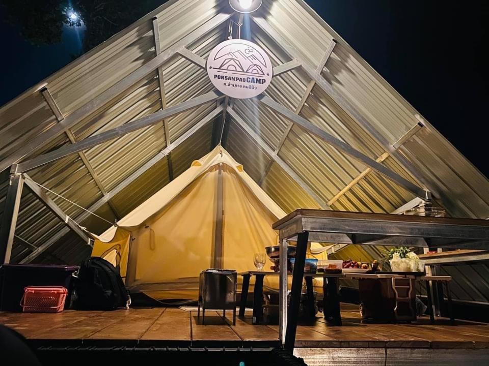 Acampamento Por Sampao Camp&resort Ban Pha Saeng Lang