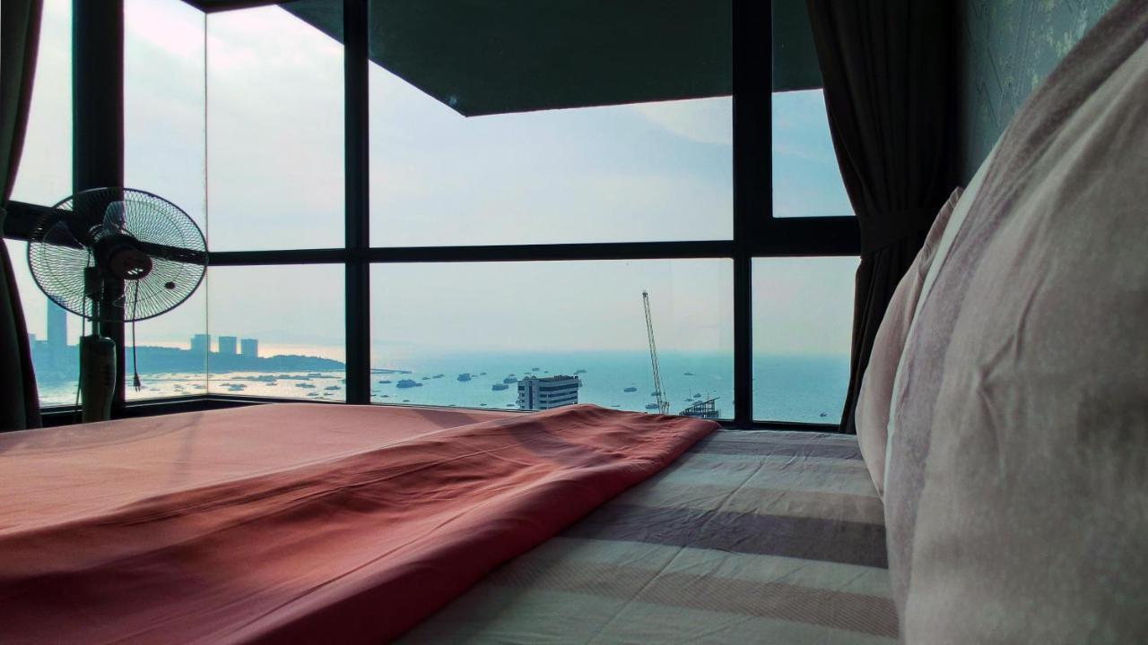 Sea View Rooftop Pool Apartamento Pattaya