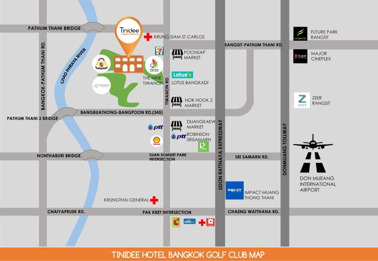 Tinidee Bangkok Golf Club - Sha Certified Resort 4*