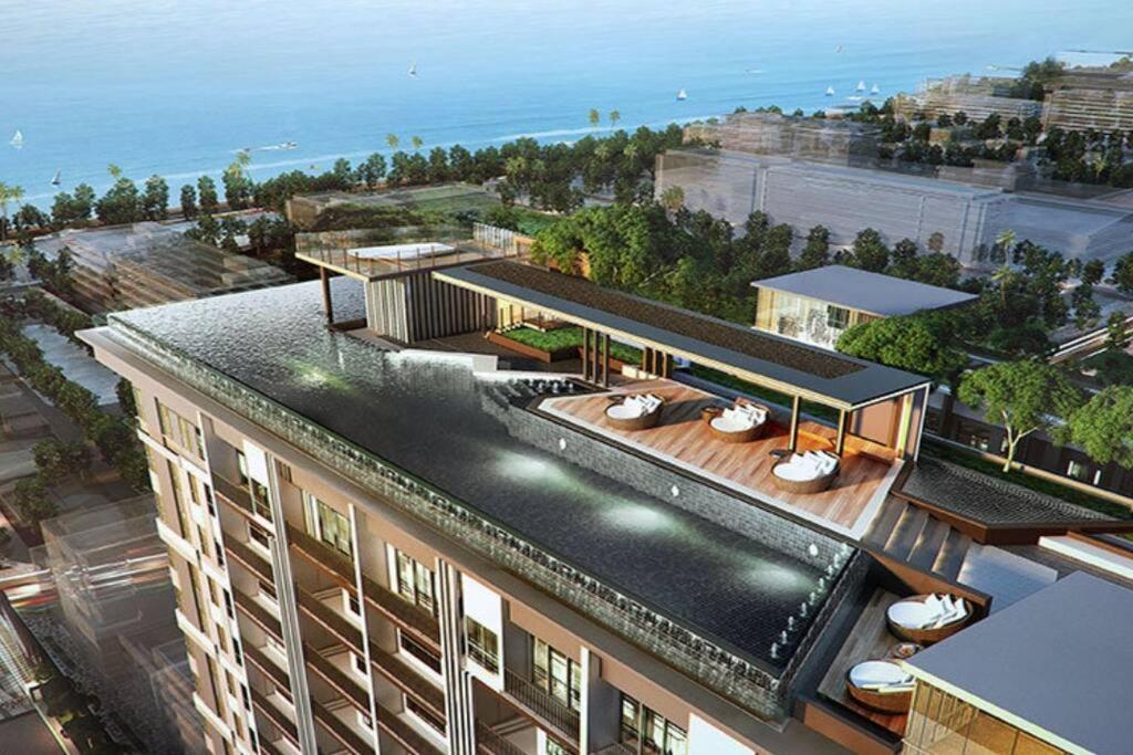The Base Center Of Rooftop Swimming Pool