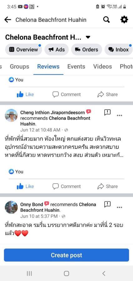 Chelona Beachfront Huahin Aparthotel