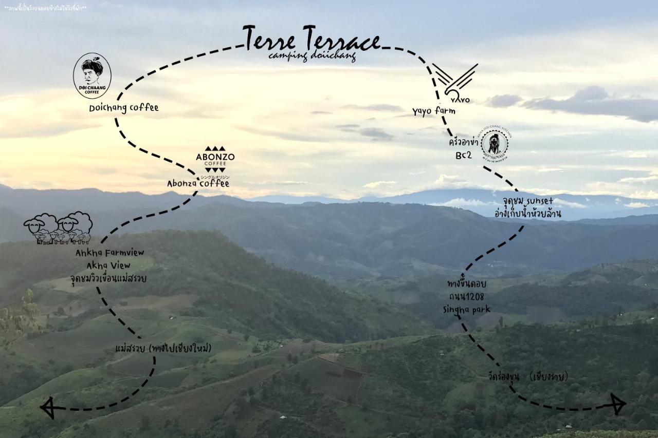 Terre Terrace Glamping - Doichang Bed & Breakfast Ban Huai Khai