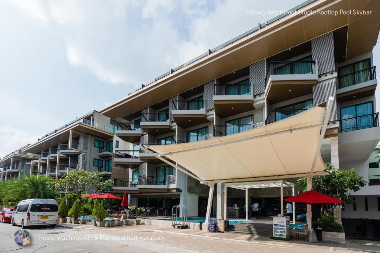 ✪✪✪✪✪ Beachfront Rooftop Pool Skybar Apartamento Patong