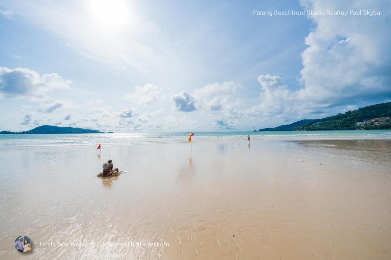 ✪✪✪✪✪ Beachfront Rooftop Pool Skybar Apartamento Patong