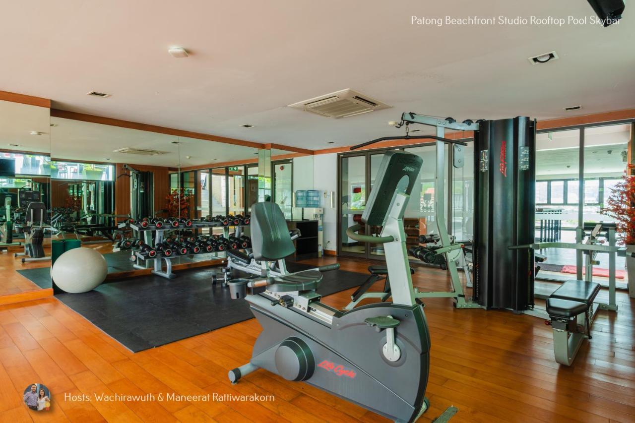 ✪✪✪✪✪ Beachfront Rooftop Pool Skybar Apartamento Patong
