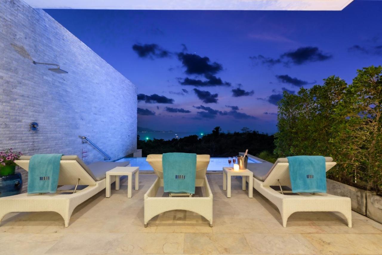 Pousada Shades Of Blue - Modern Sea View 4 Bed Pool Koh Samui