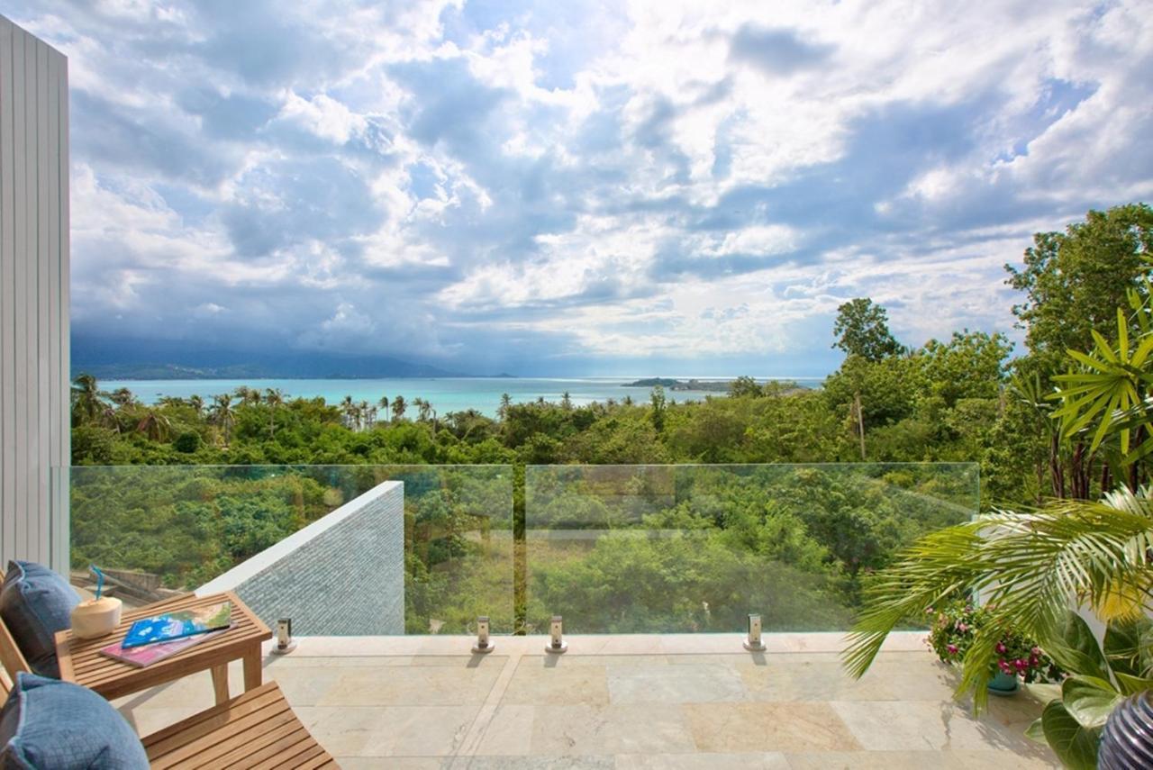 Shades Of Blue - Modern Sea View 4 Bed Pool Koh Samui
