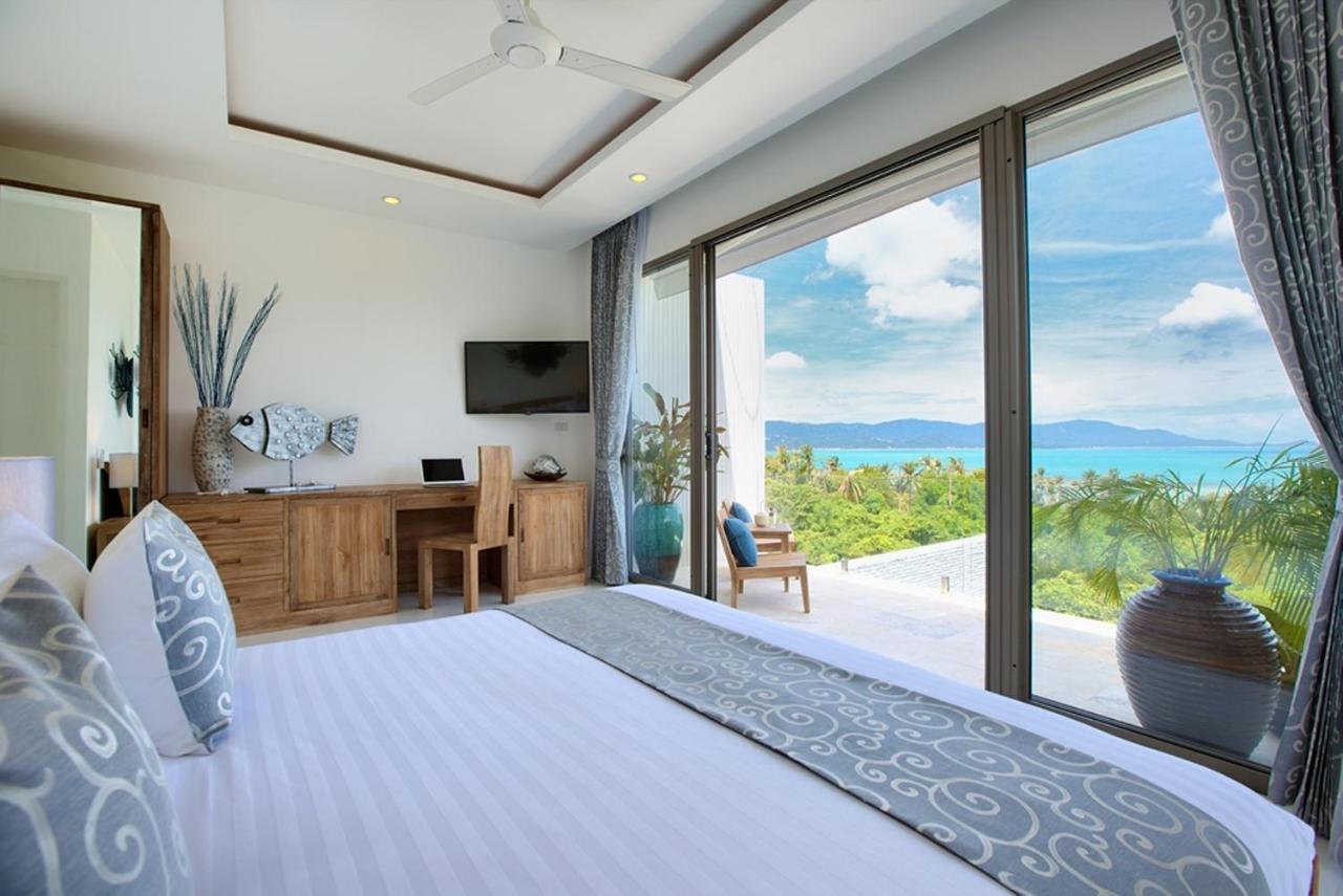 Shades Of Blue - Modern Sea View 4 Bed Pool Pousada Koh Samui