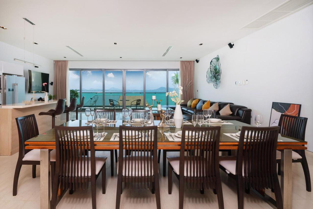 Villa 【天-逸】eva Beach四卧海滨别墅 私人沙滩 海景泳池 专职佣人 免费早餐 海景浴池 烧烤架