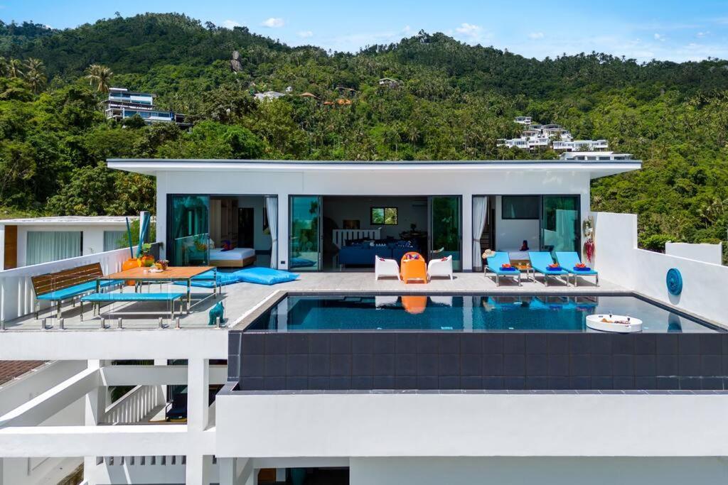 Nelumbo - Lamai Seaview - 4 Bedroom Villa Amphoe Koksamui