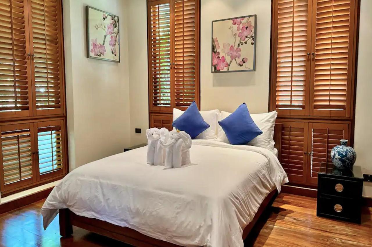 Seaview 5br Pool Apsara, Free Breakfast And Full Service, 5 Min Walk To Pousada