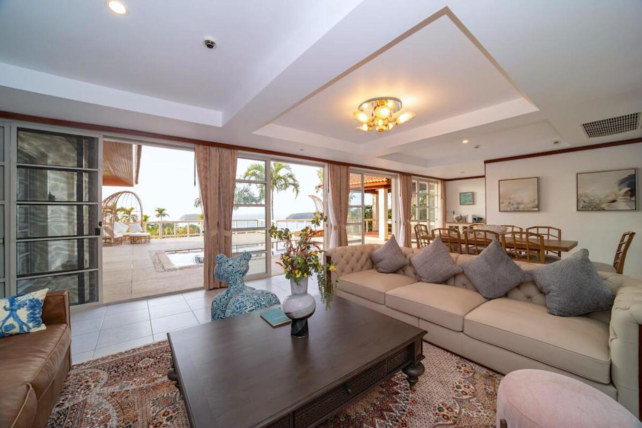 Scenic Seaview Sea Dream For 9, Tennis Court, 5min Walk To Noi * Kata Beach (Phuket)