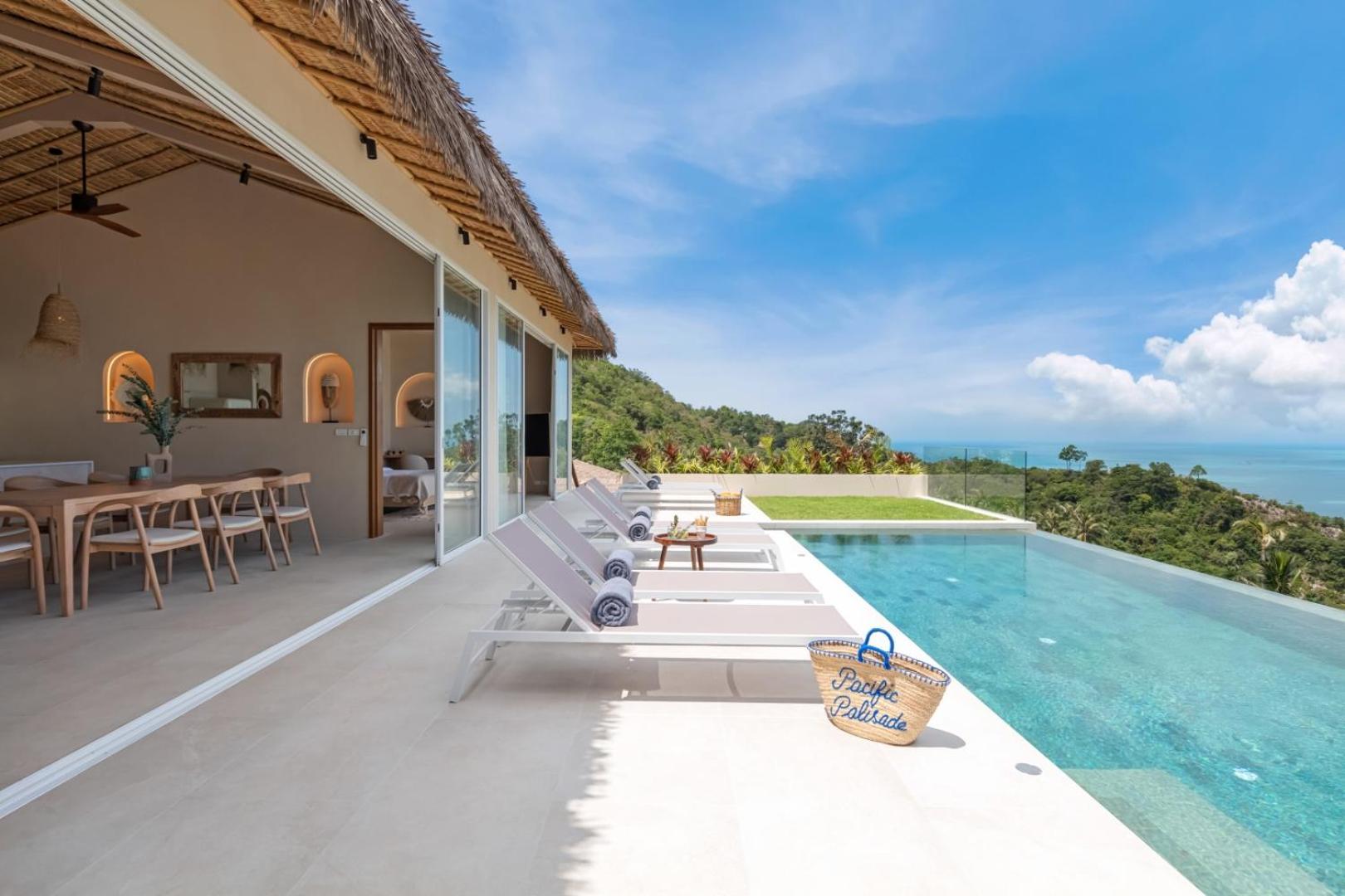 Bohemian Chic Seaview Villa Koh Samui