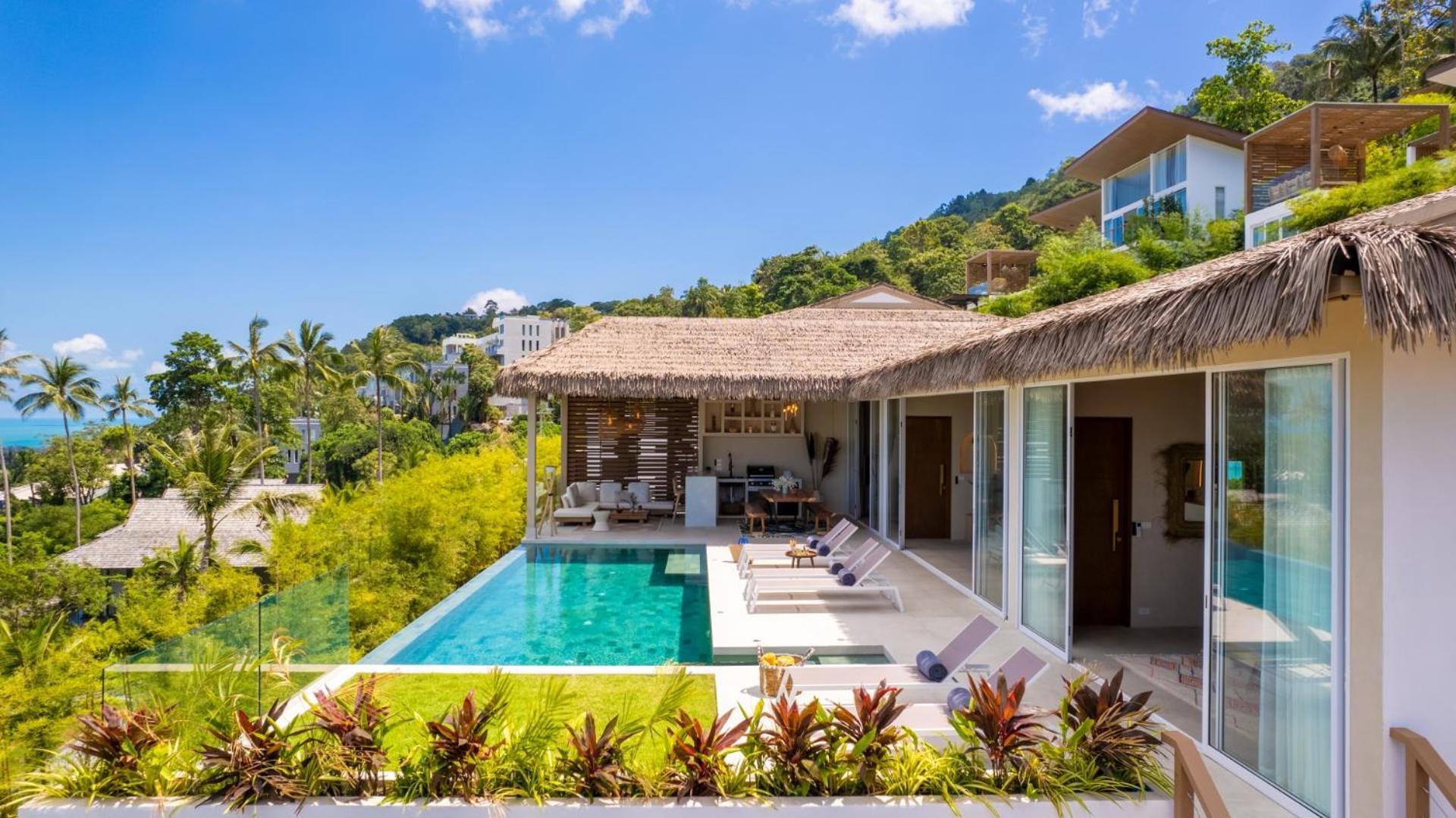 Villa Bohemian Chic Seaview Koh Samui