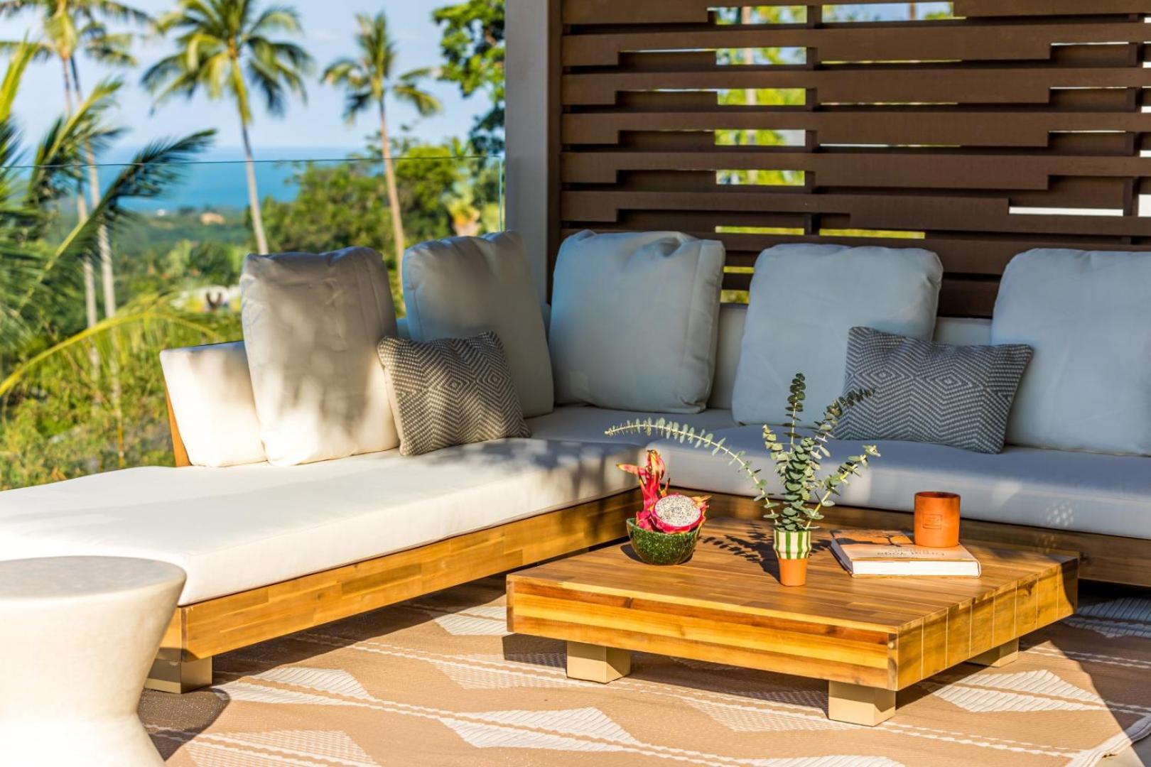 Villa Bohemian Chic Seaview Koh Samui