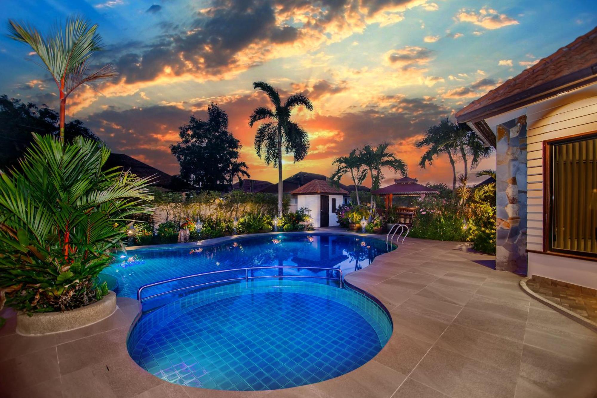 Villa Pattaya Hill Close To Walking St And *