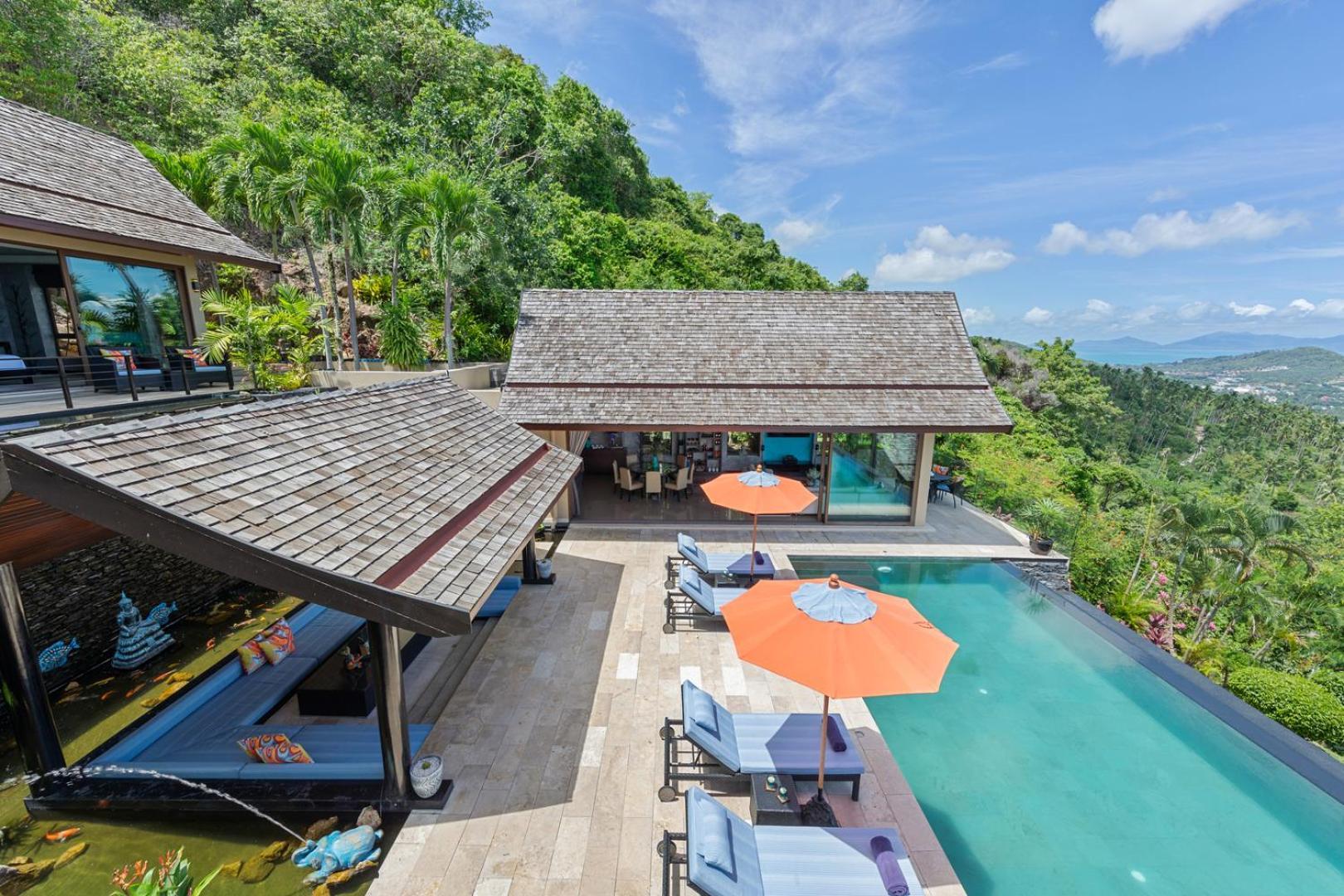 Villa Tiga - Cliffside Seaview Oasis *