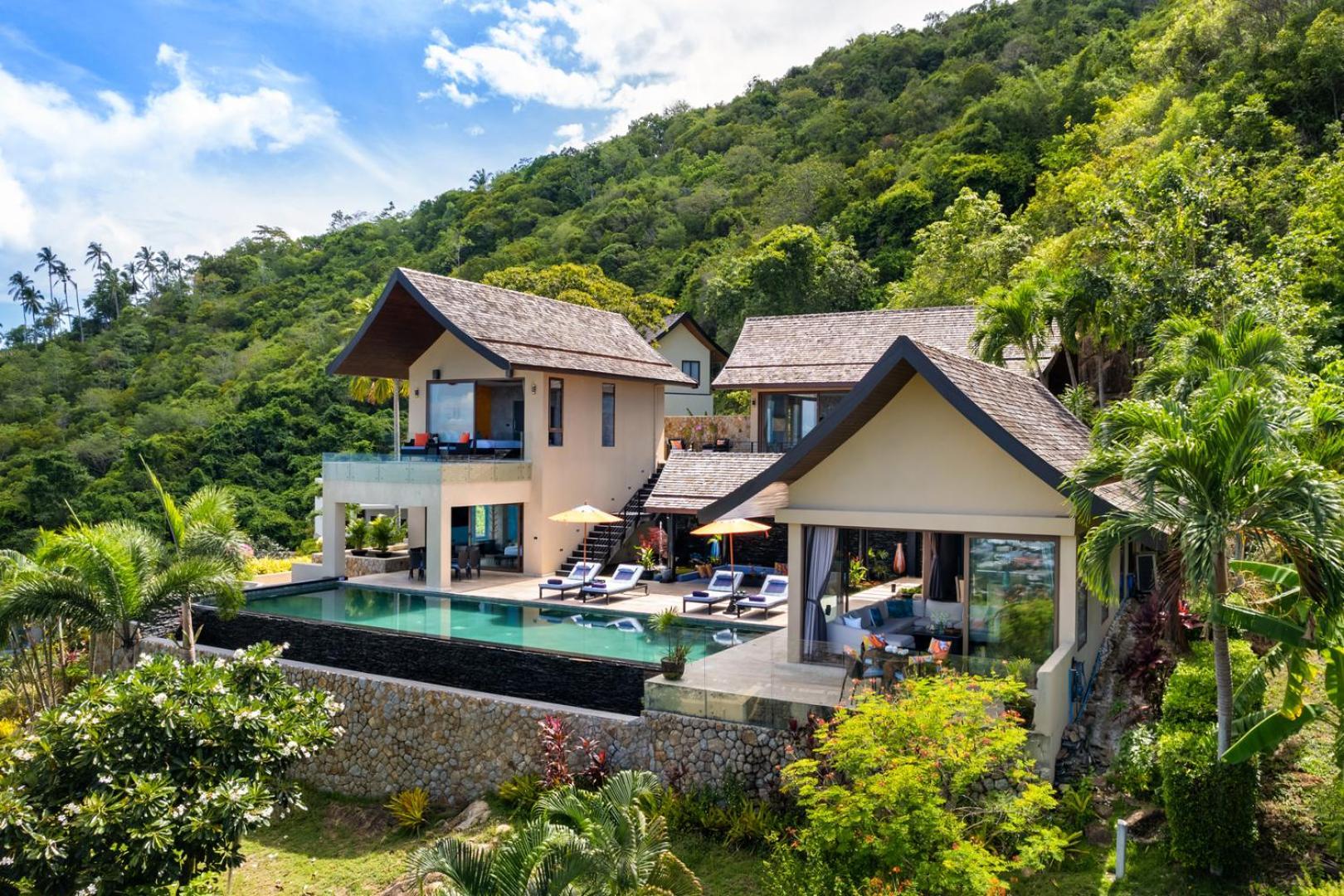 Tiga - Cliffside Seaview Oasis Villa