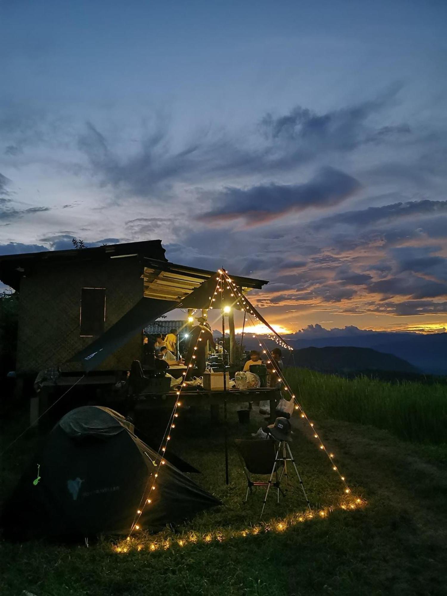 บ้านพักหน่อลอเคาะ ป่าบงเปียง Luxury tent