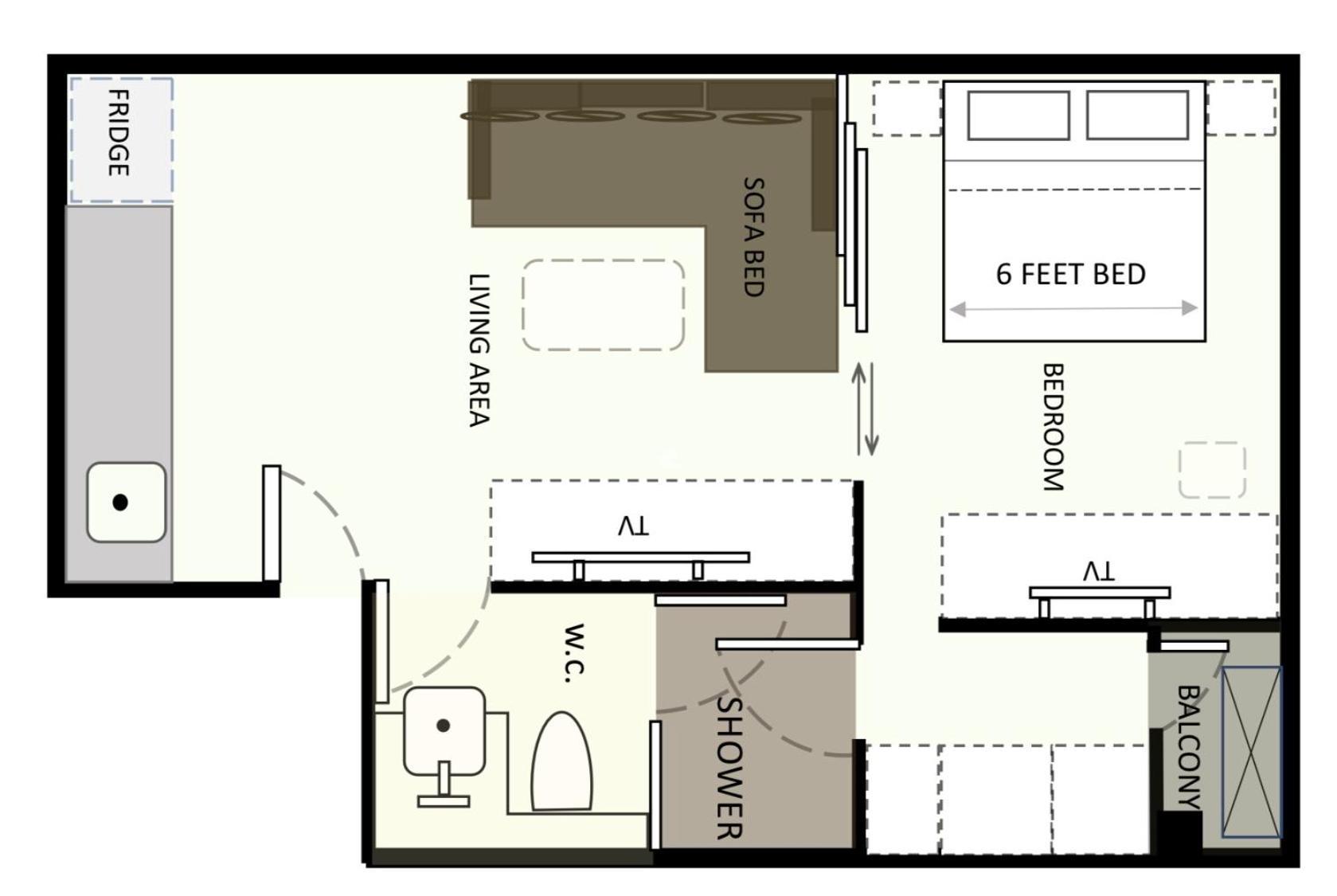 Condominium Sukhumvit Soi 5 - Bts Nana- Size 47m2