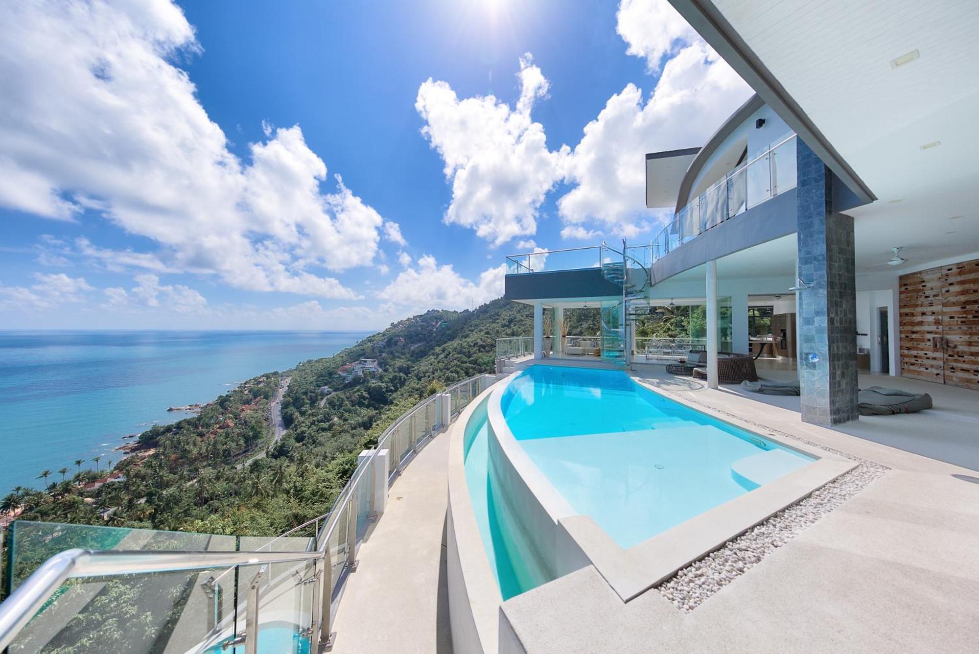 Villa Seawadee - Luxurious, Award-winning Design With Amazing Panoramic Seaview Chaweng (Koh Samui)