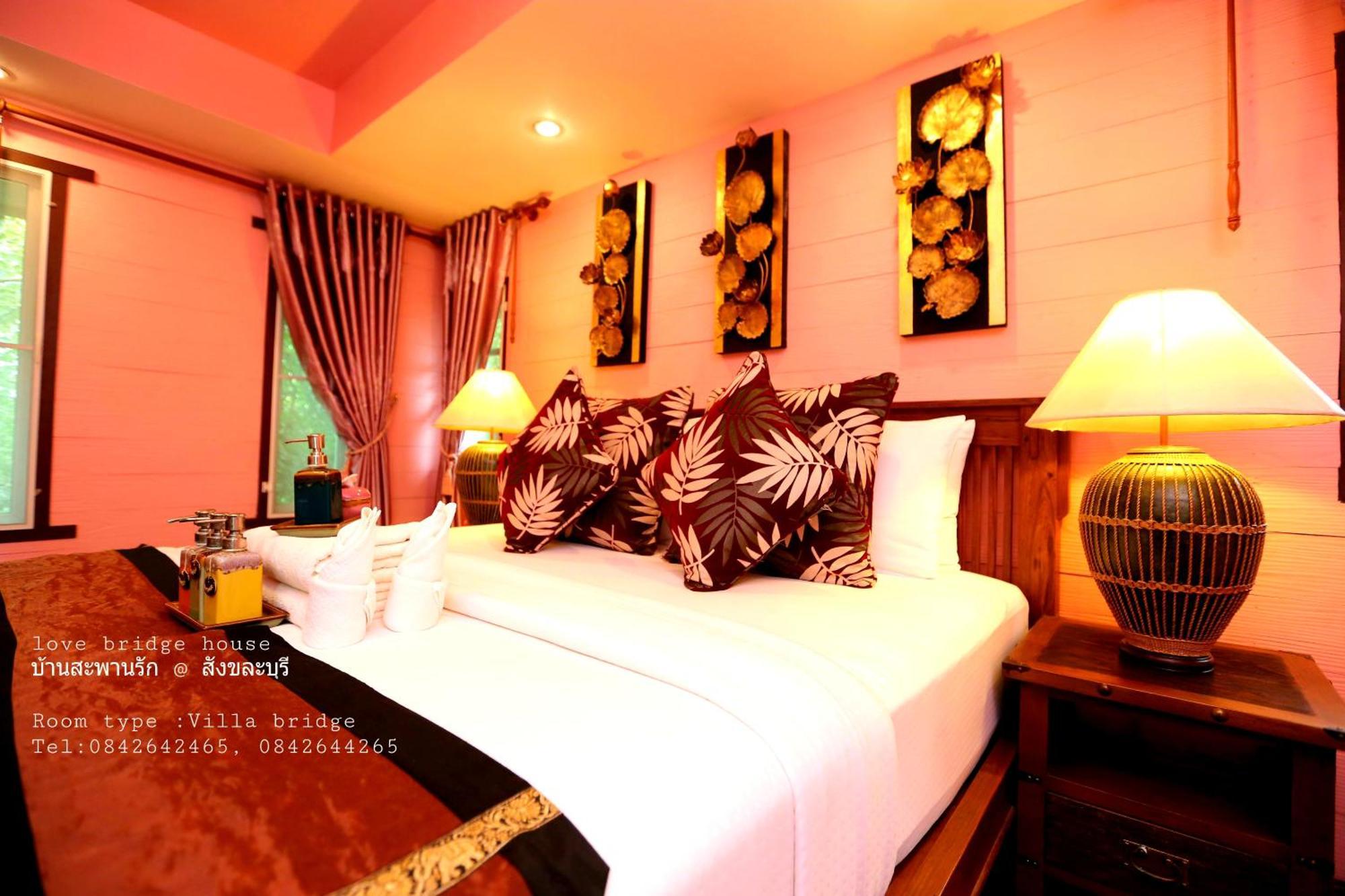 Resort Bridge House บ้านสะพานรัก Sangkhla Buri