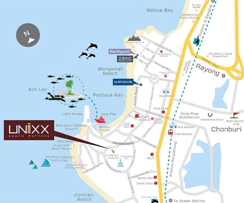 Sea View Spacious Near Walking Street