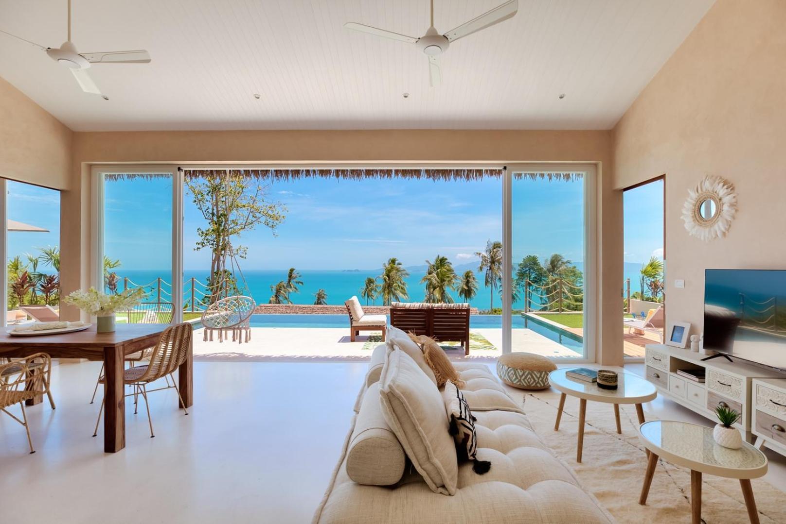Villa Tropical Seaview With Pool Koh Samui