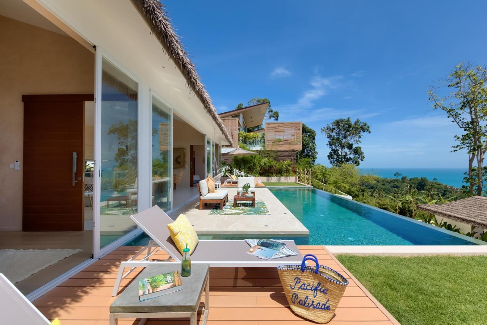 Tropical Seaview With Pool Villa Koh Samui