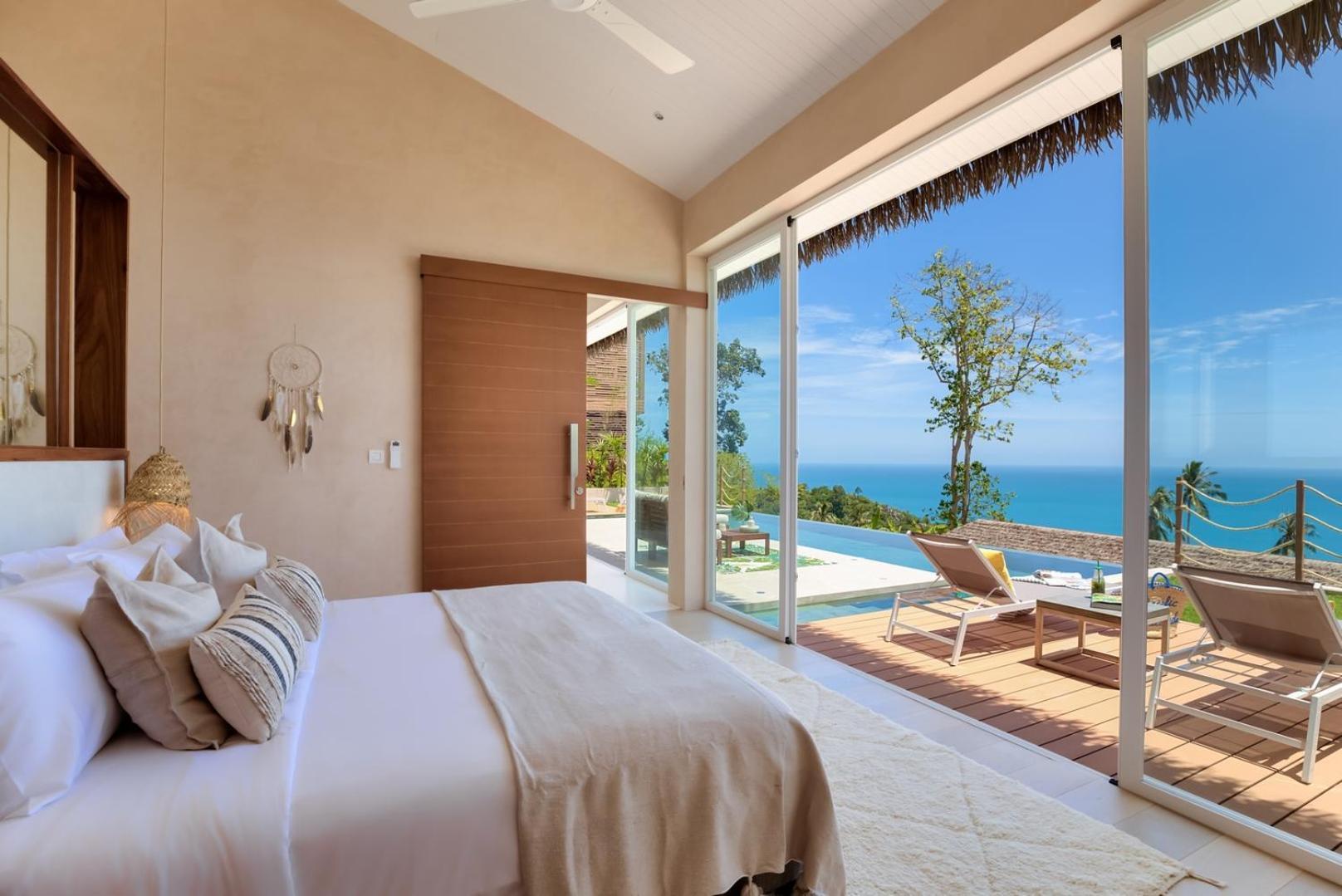 Palm Tree Seaview Villa Koh Samui