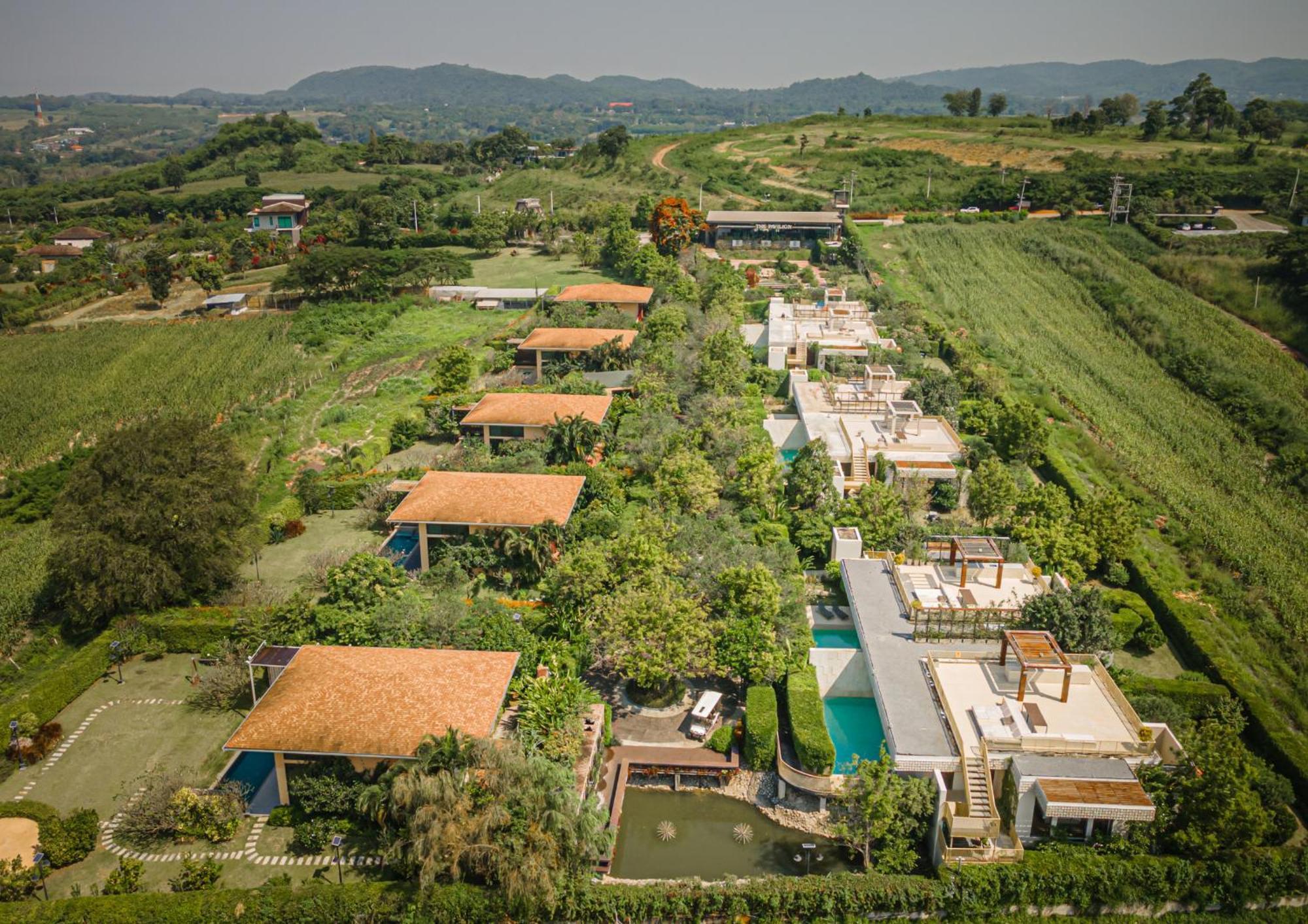 The Private Pool At Civilai Hill Khao Yai