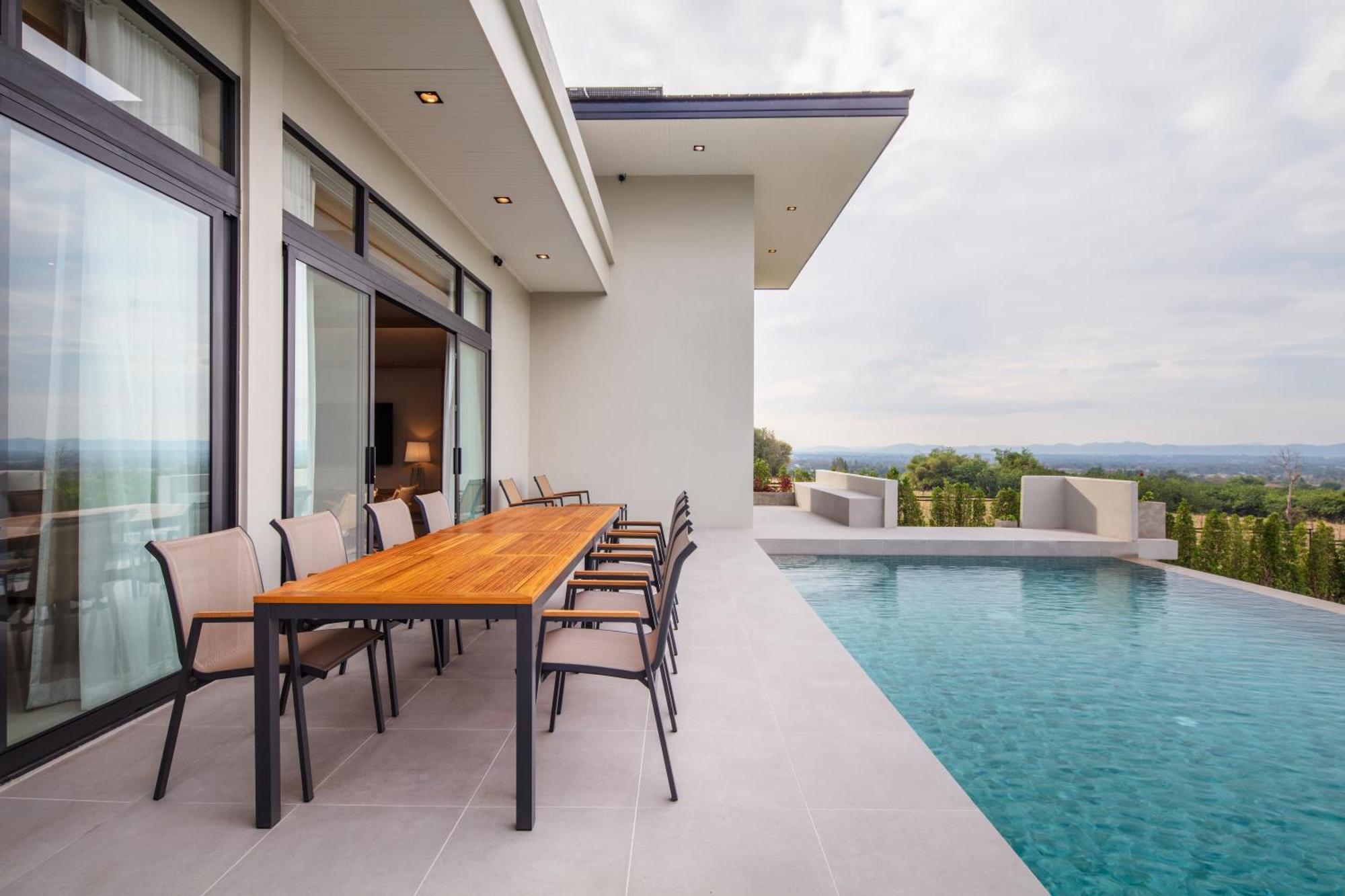 The Private Pool At Civilai Hill Khao Yai Resort Nong Sarai