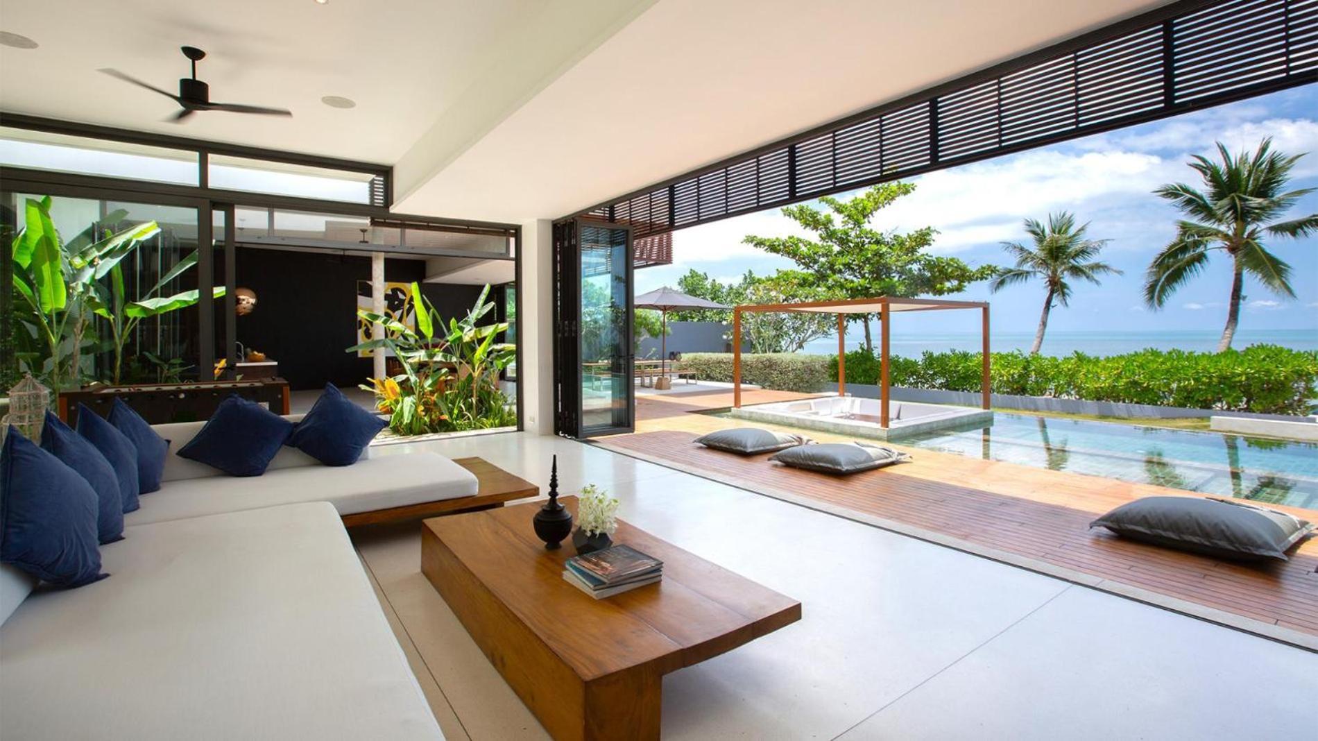 Villa Absolute Luxury Malouna- Beachfront 6 Bedrooms 2 Kids Bunk Ban Bang Po