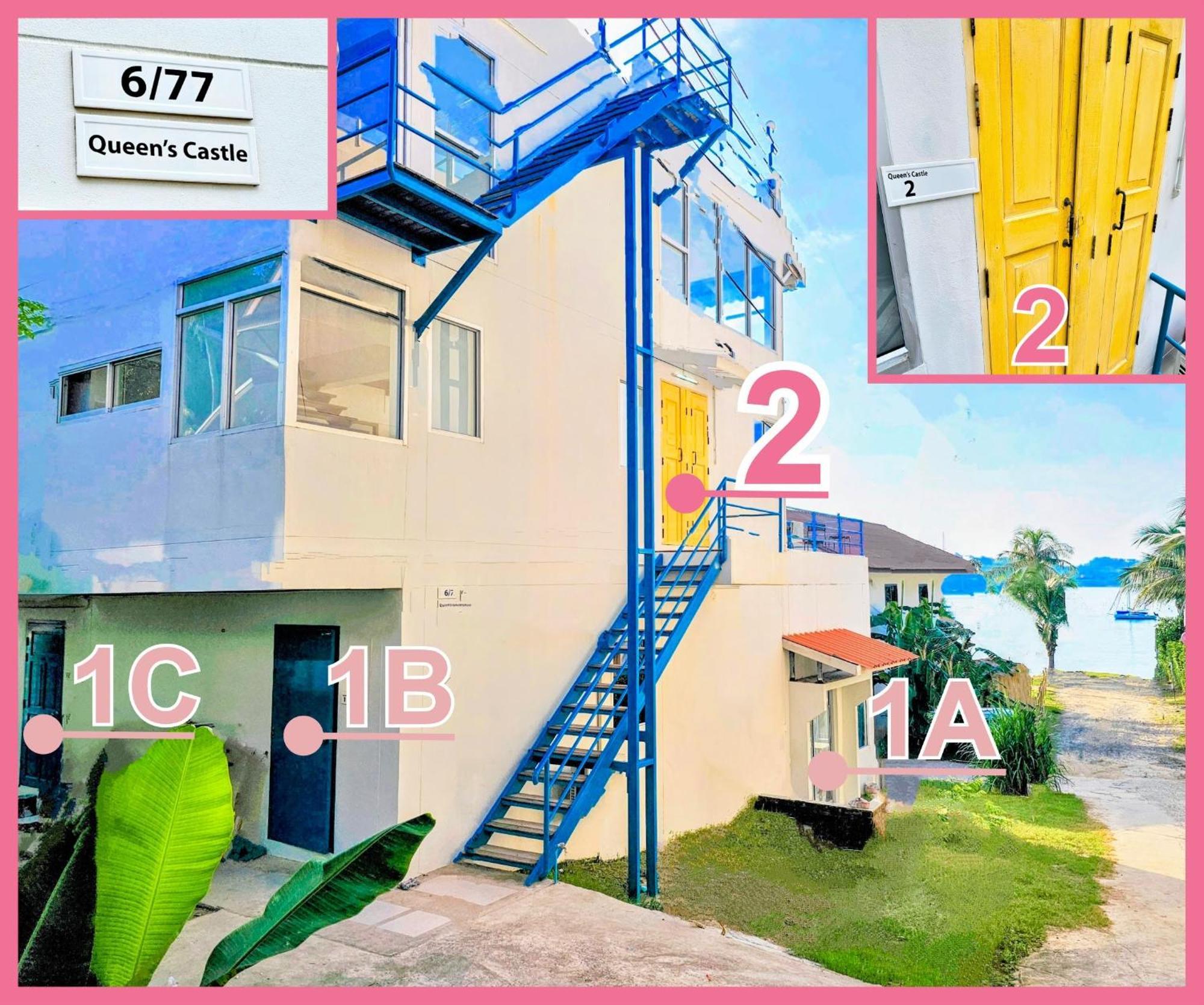 Front Queen's Castle - Kid Friendly, Like Royalty Apartamento Ban Makham