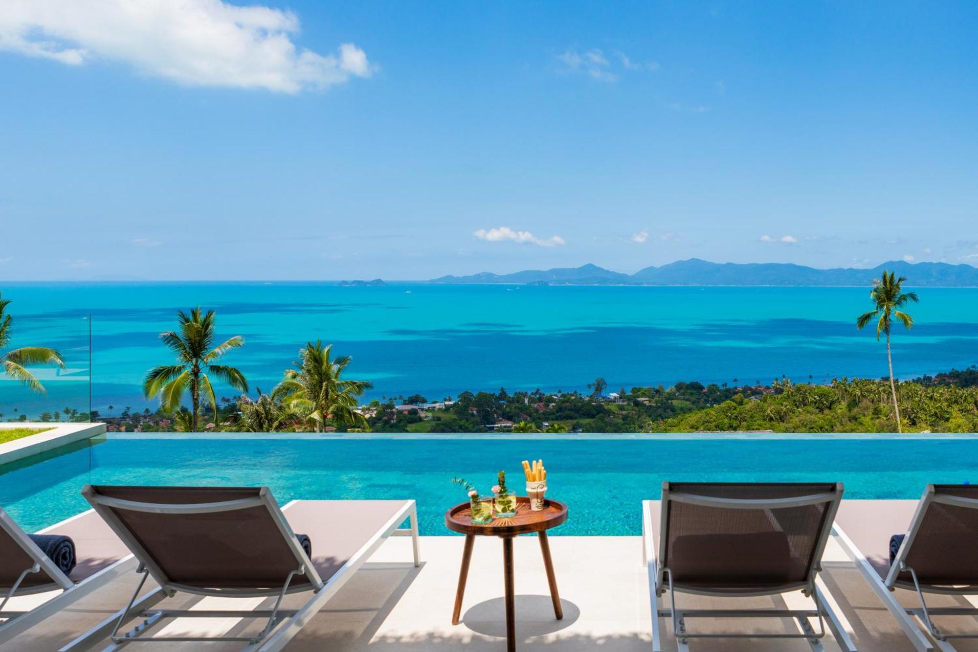 Villa Bohemian Chic Seaview Koh Samui