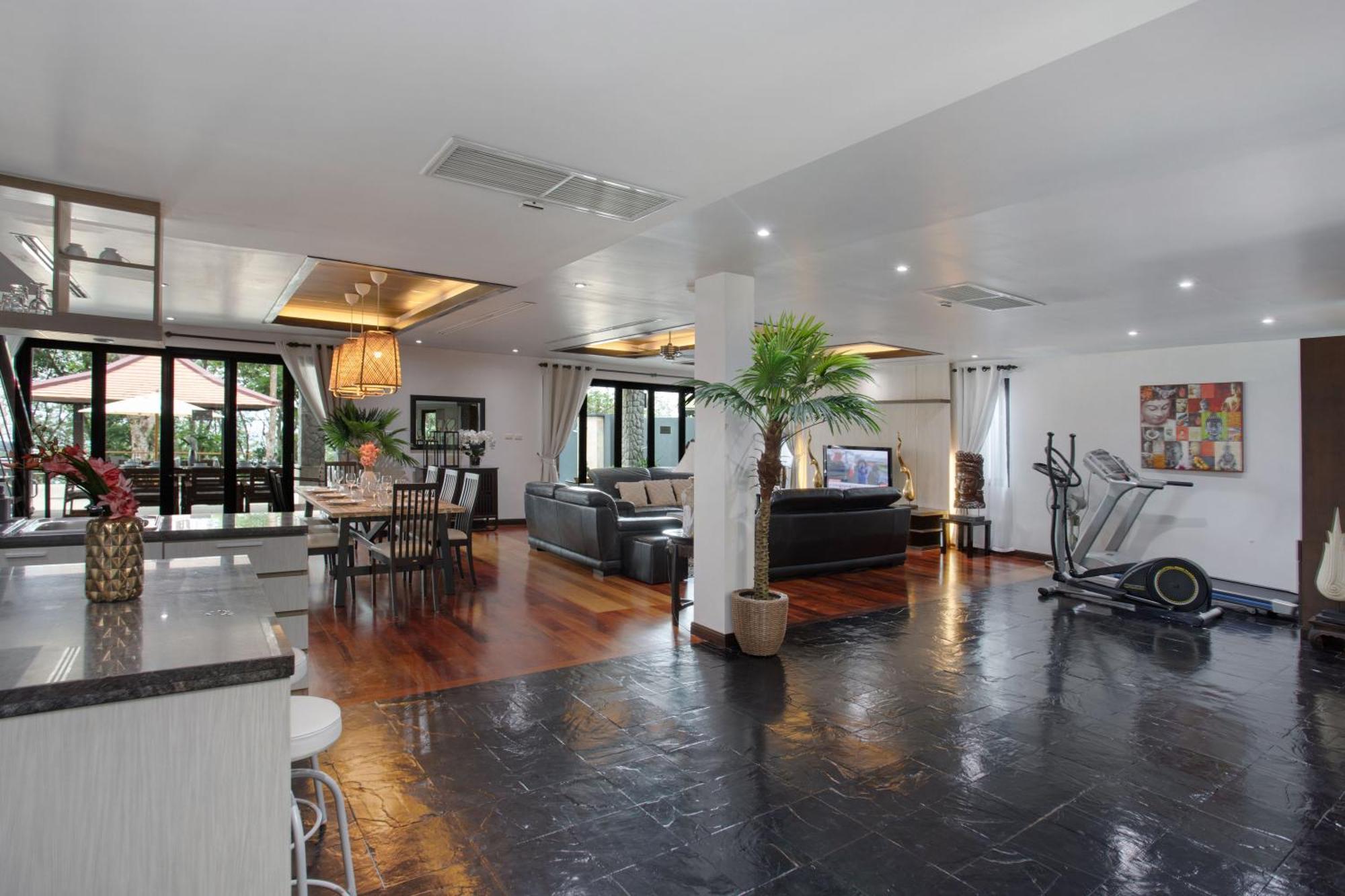 Villa Grand Ocean Views 5br Kalim 5, Pool And Billiards, Near Patong