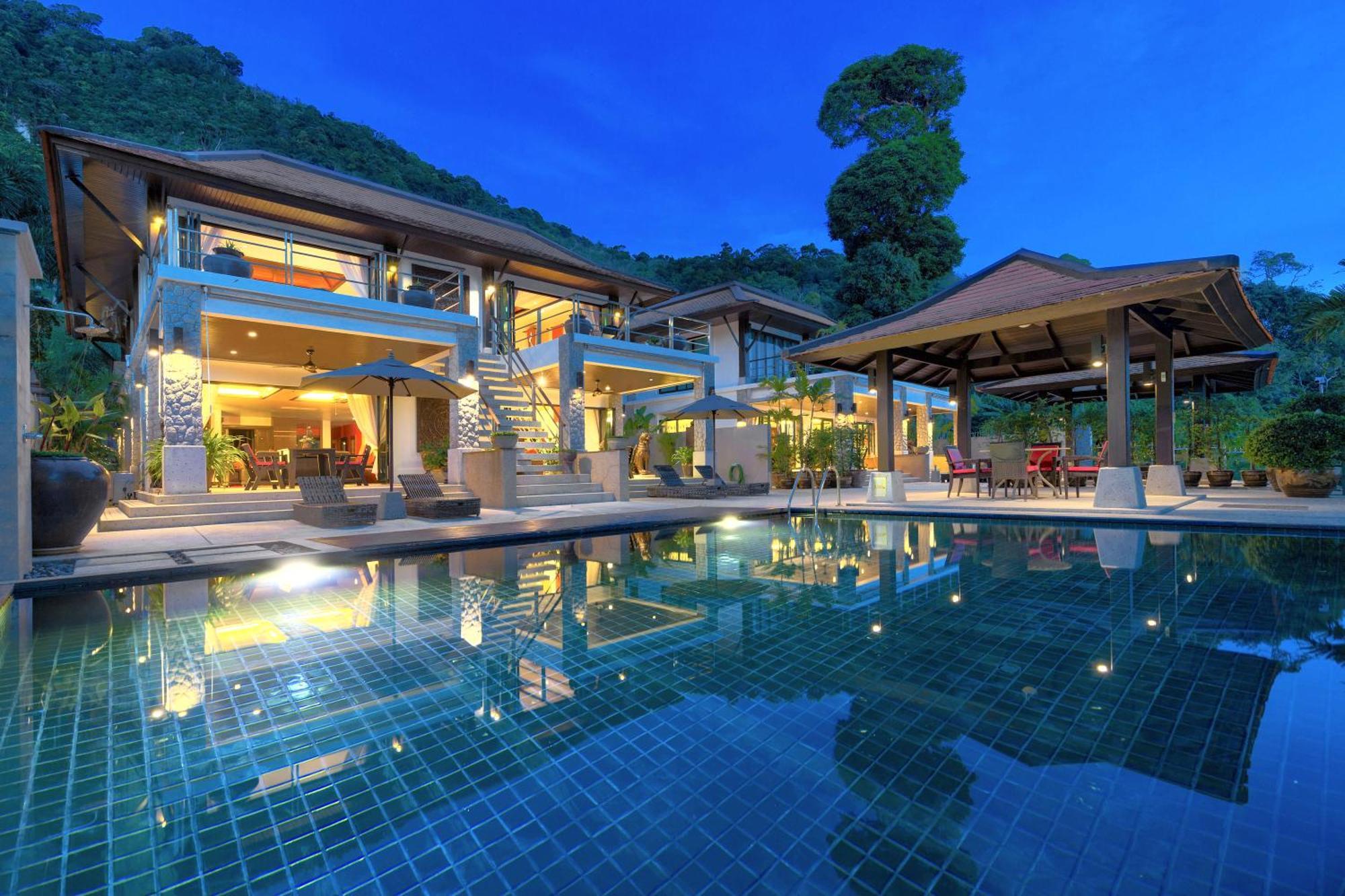 Grand Ocean Views 5br Kalim 5, Pool And Billiards, Near Villa Patong