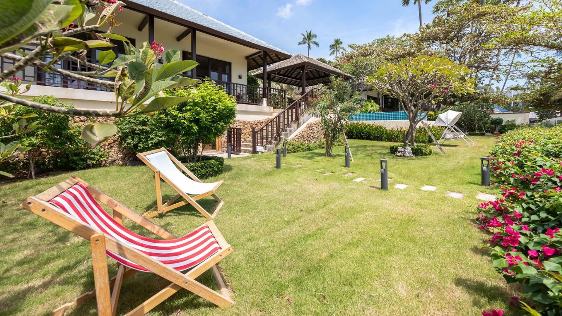 Villa Luxury Beachfront Pool - Finu At Samui *