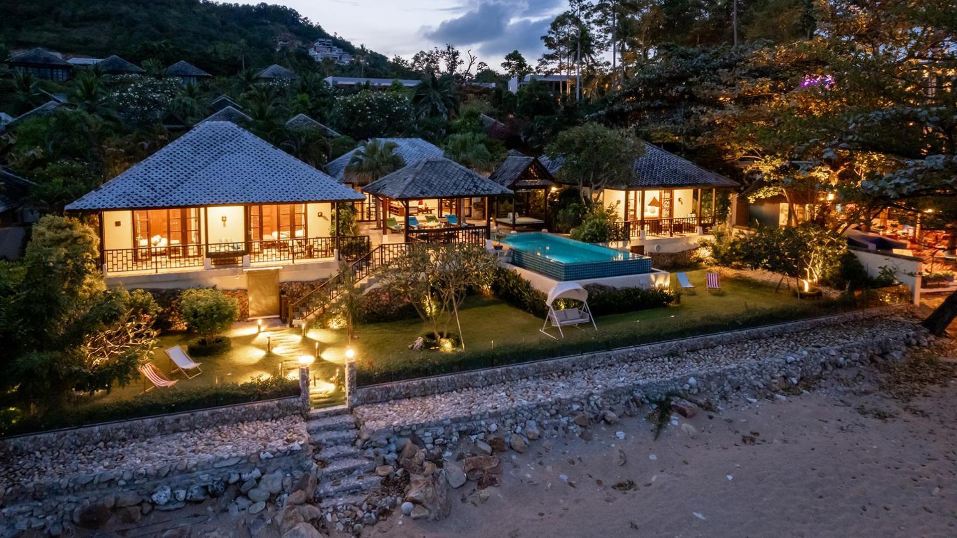 Luxury Beachfront Pool - Finu At Samui *